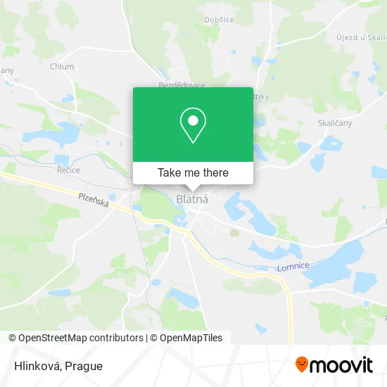 Карта Hlinková