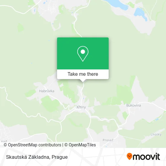 Карта Skautská Základna