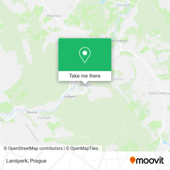 Карта Lanšperk