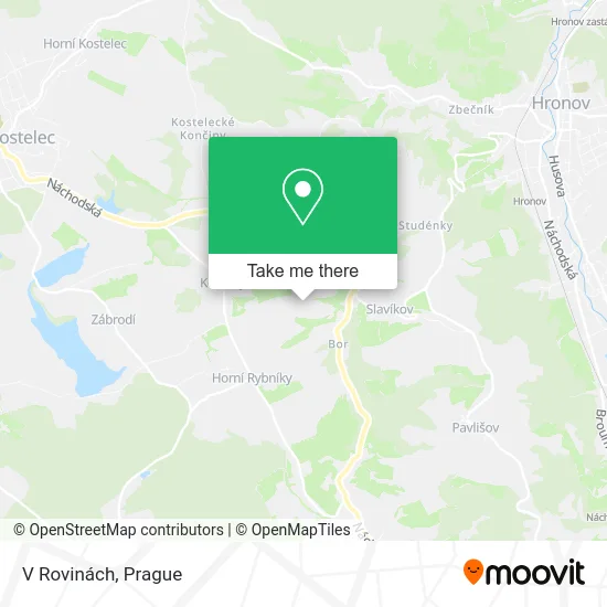 Карта V Rovinách