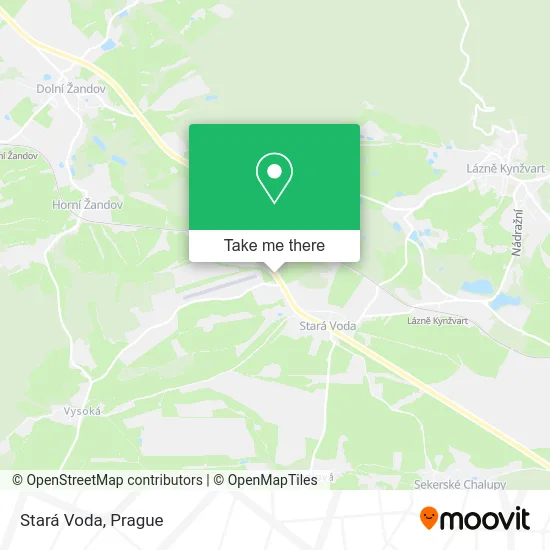 Карта Stará Voda