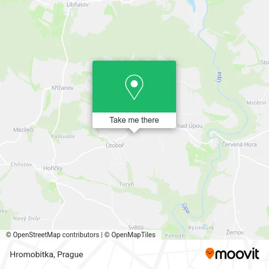 Карта Hromobitka