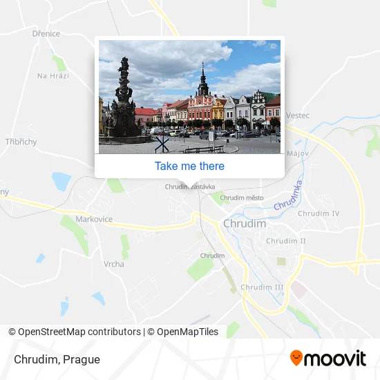 Карта Chrudim