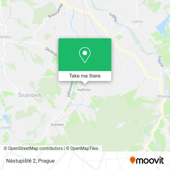 Nástupiště 2 map