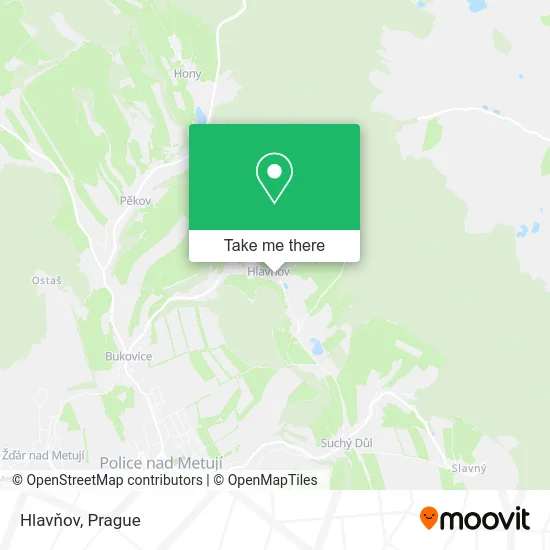 Карта Hlavňov