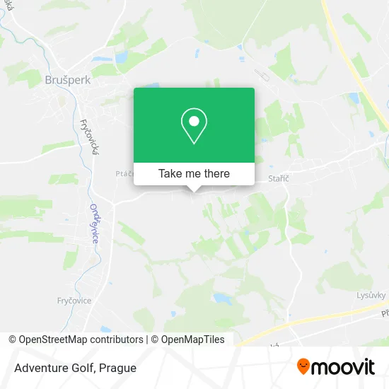 Карта Adventure Golf