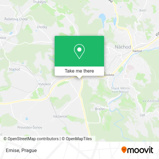 Карта Emise