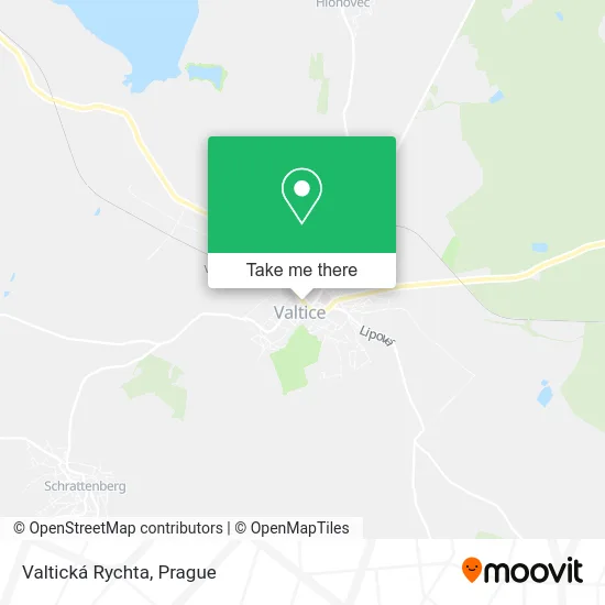 Карта Valtická Rychta