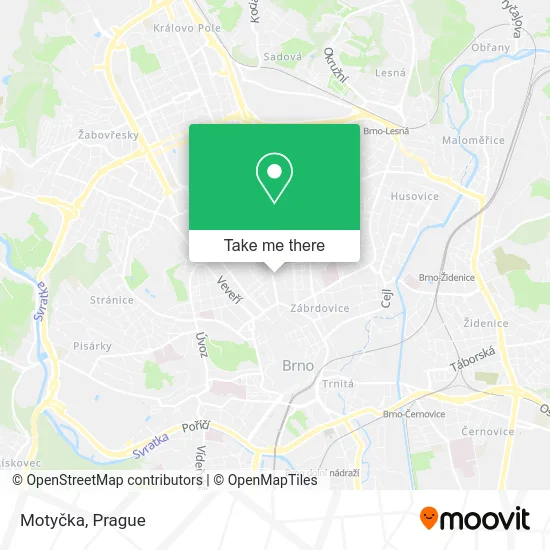 Карта Motyčka