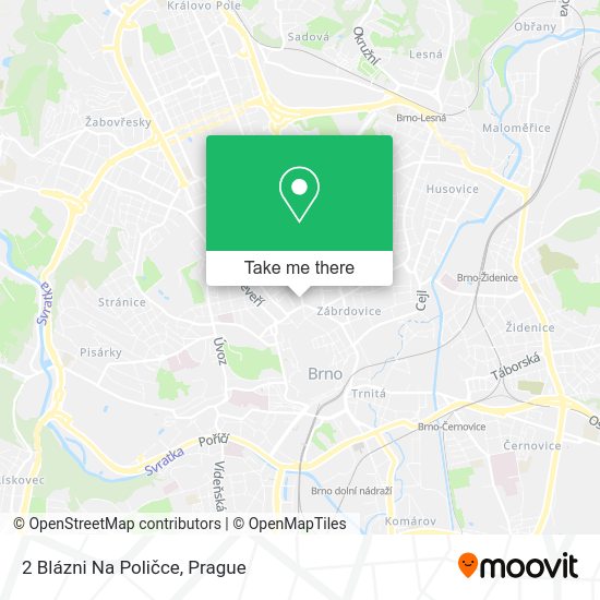 2 Blázni Na Poličce map