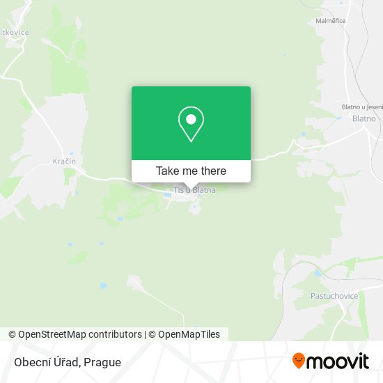 Obecní Úřad map