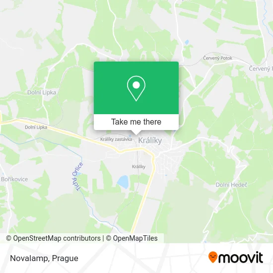 Карта Novalamp