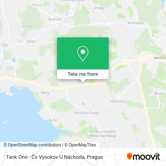 Карта Tank Ono - Čs Vysokov U Náchoda