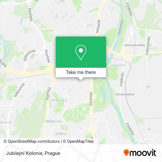 Карта Jubilejní Kolonie