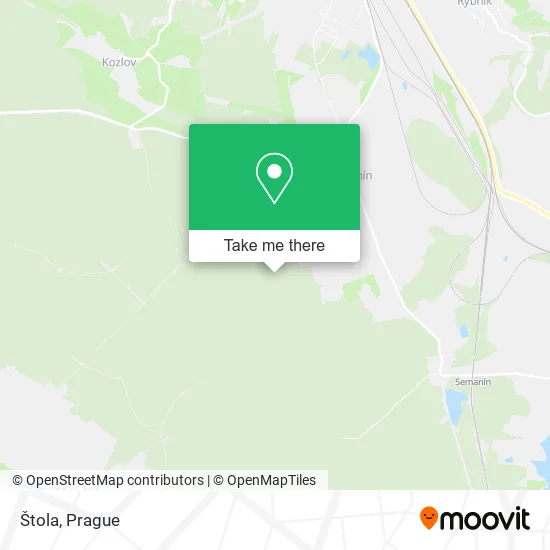 Карта Štola