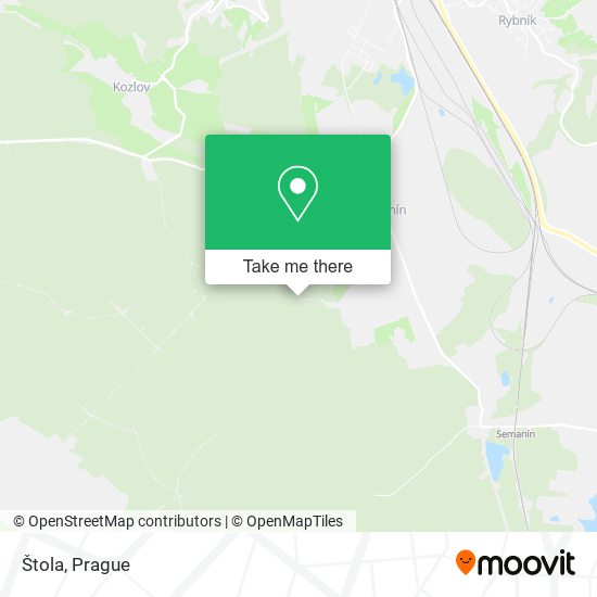 Карта Štola