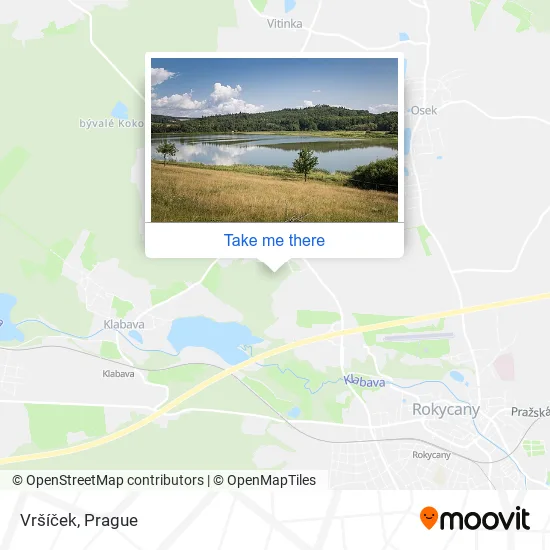 Карта Vršíček