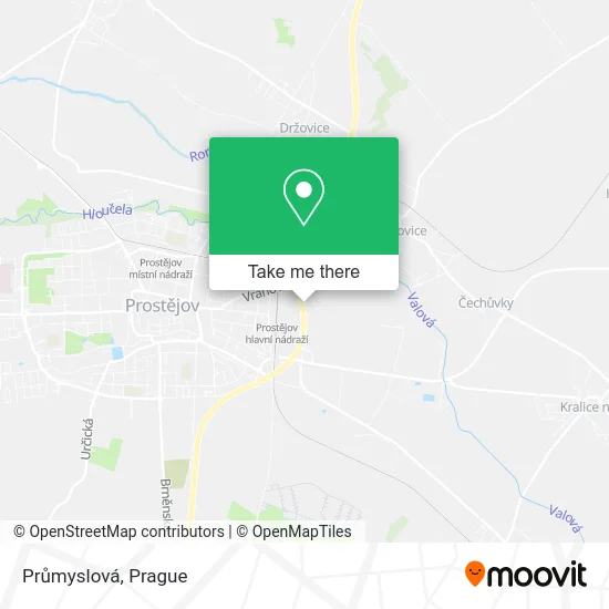 Карта Průmyslová
