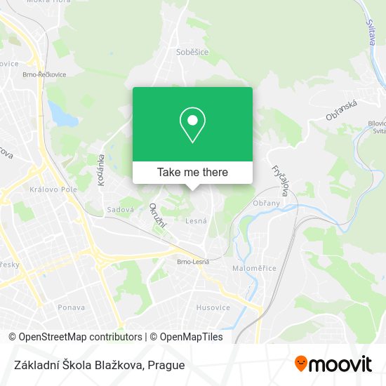 Základní Škola Blažkova map