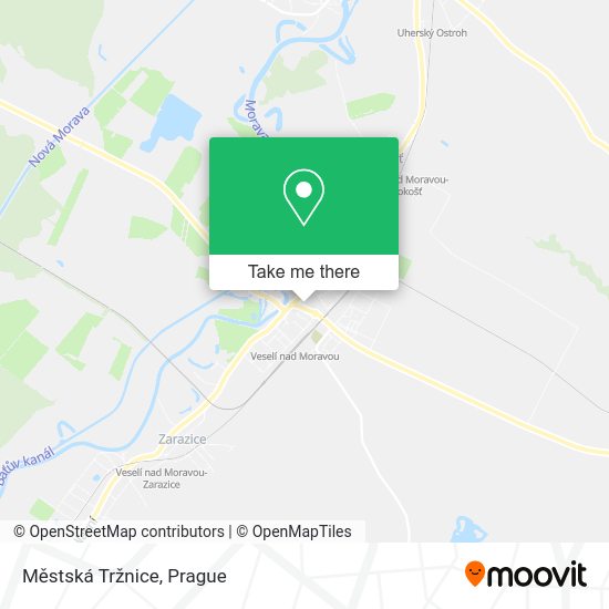 Městská Tržnice map