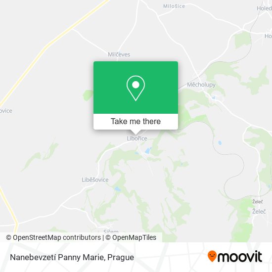 Nanebevzetí Panny Marie map