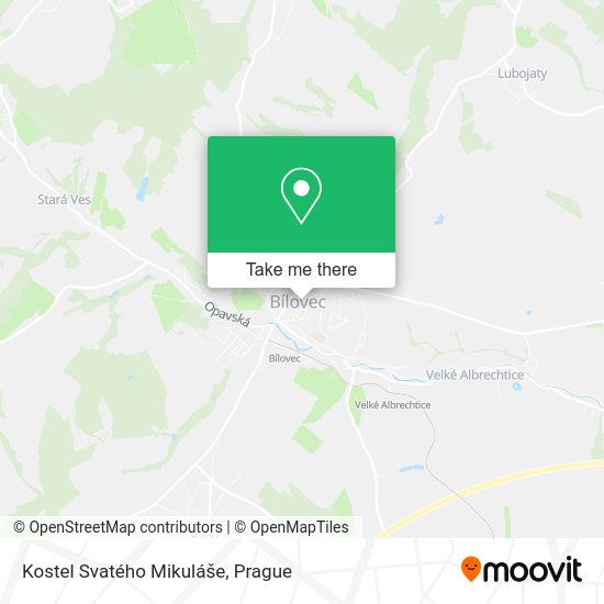 Kostel Svatého Mikuláše map