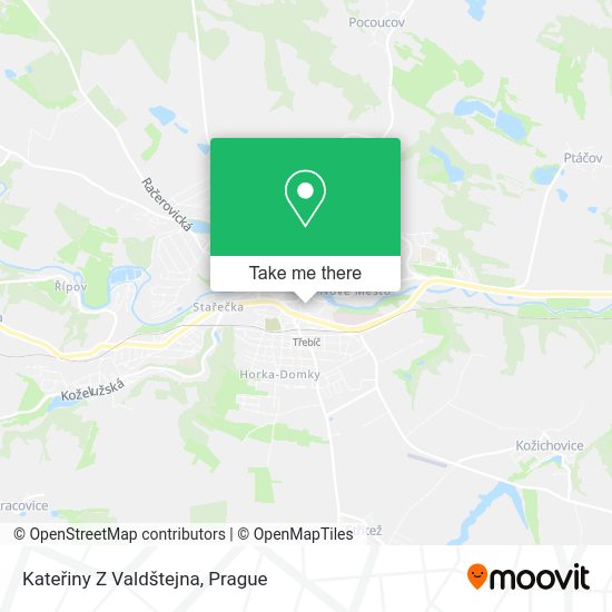 Kateřiny Z Valdštejna map