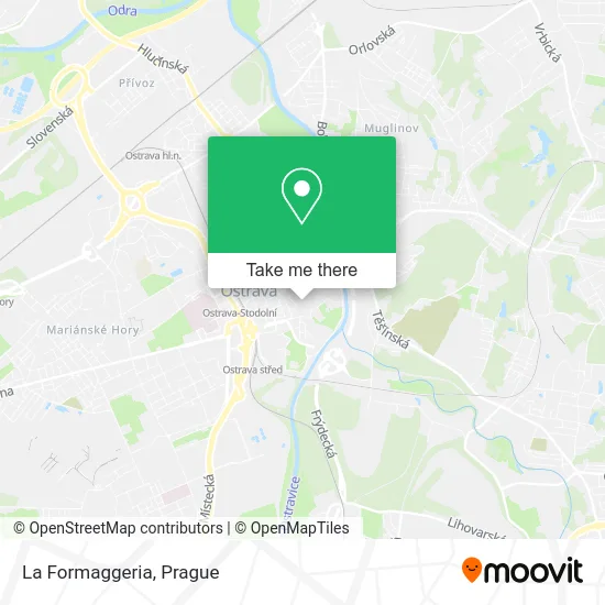 La Formaggeria map