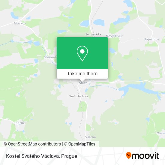 Kostel Svatého Václava map
