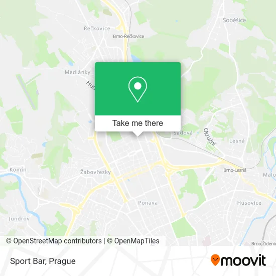 Карта Sport Bar