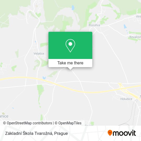 Základní Škola Tvarožná map