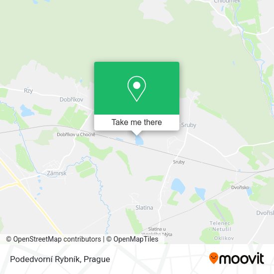 Podedvorní Rybník map