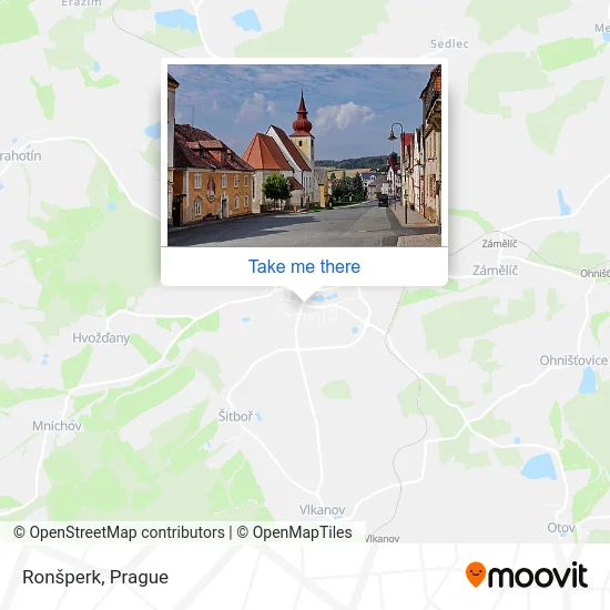 Карта Ronšperk