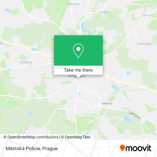 Карта Městská Policie