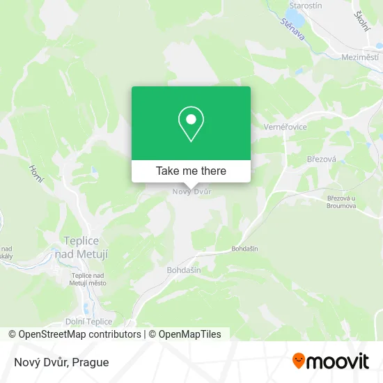 Карта Nový Dvůr