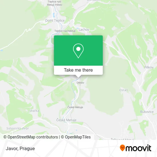Карта Javor