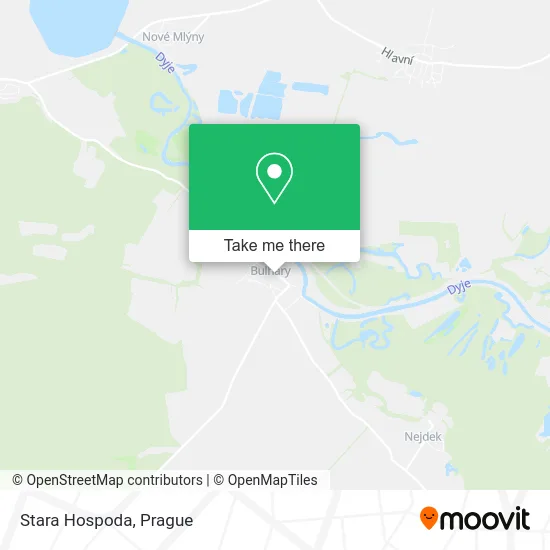 Карта Stara Hospoda
