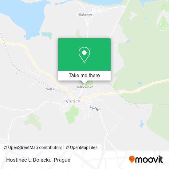 Карта Hostinec U Dolecku