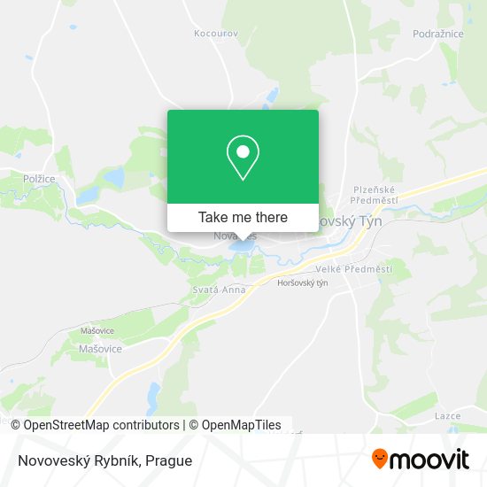 Novoveský Rybník map