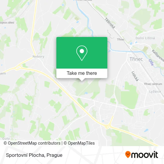 Карта Sportovní Plocha