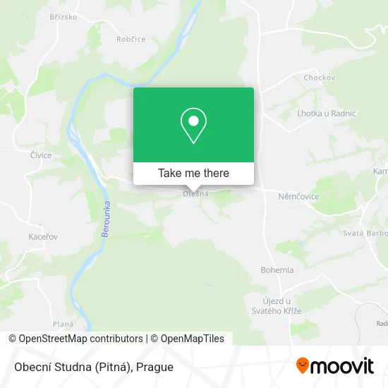 Карта Obecní Studna (Pitná)