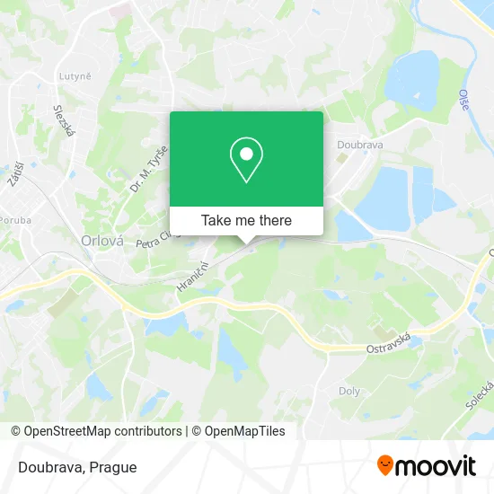 Карта Doubrava