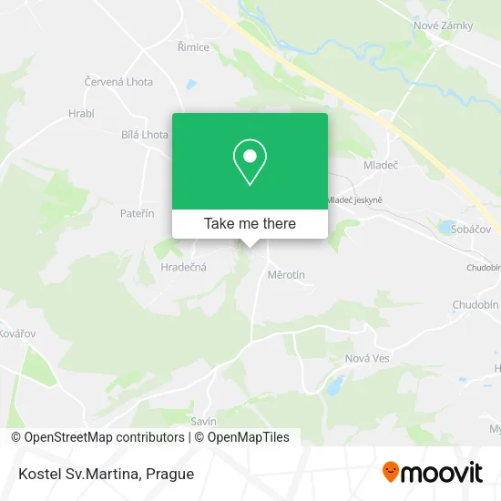 Карта Kostel Sv.Martina