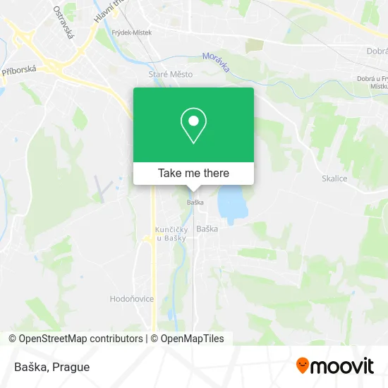 Карта Baška