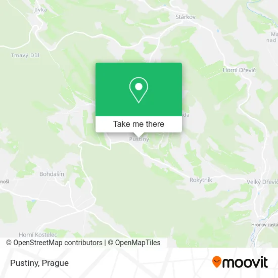 Карта Pustiny