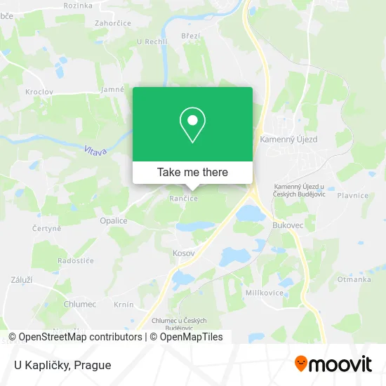 Карта U Kapličky