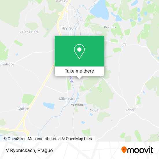 V Rybníčkách map