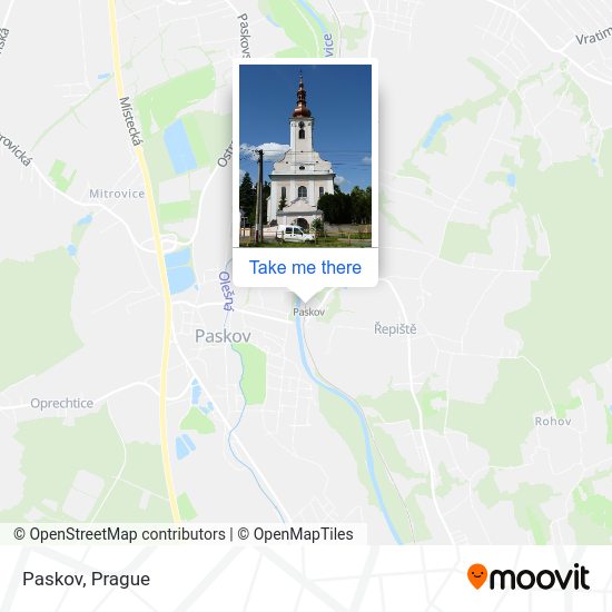 Карта Paskov