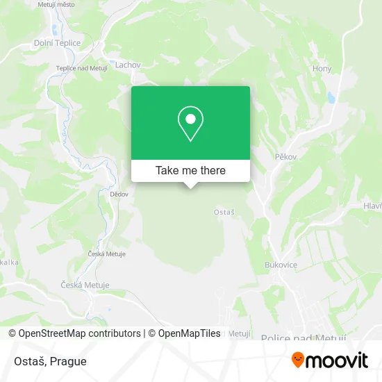 Карта Ostaš