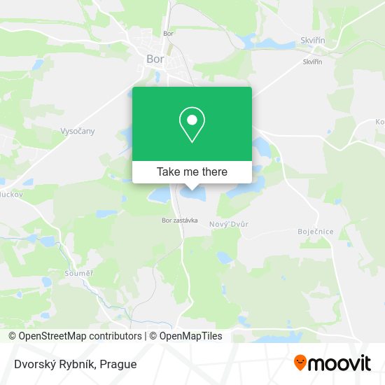 Dvorský Rybník map